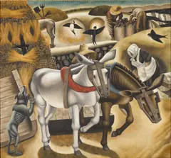John, La Trilla, oil on canvas