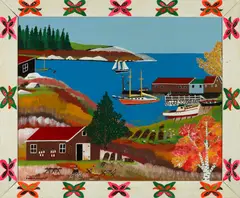 Lower Prospect by Joseph Norris, acrylic on board, sold Nov 2011