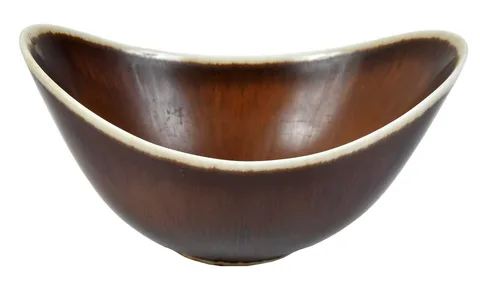 Gunnar Nylund, "Aro" Bowl for Rorstrand, stoneware