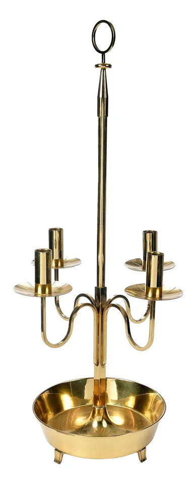 for Dorlyn, Brass Candelabra by Tommi Parzinger, sold Oct 2024