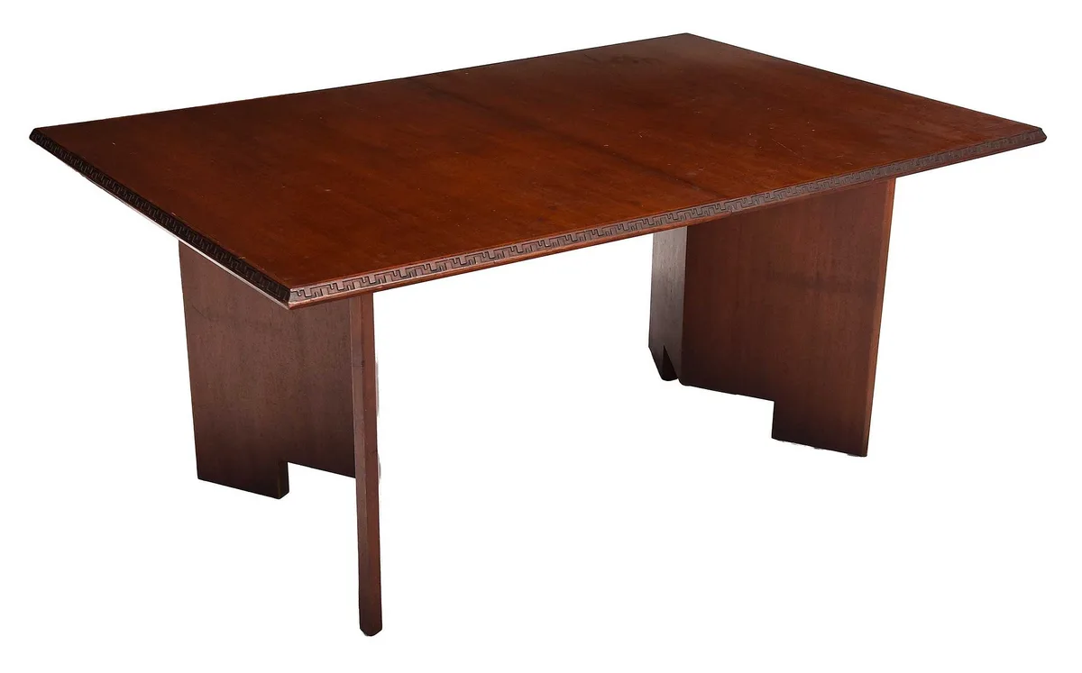 for Henredon Extension Dining Table by Frank Lloyd Wright, sold Oct 2024