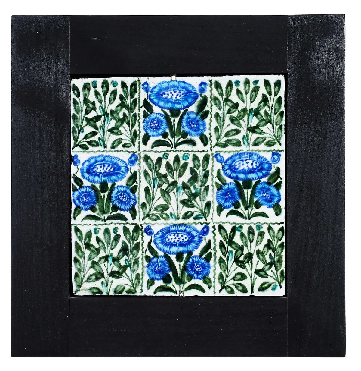 "Bedford Park Daisy" Pattern Tile by William De Morgan, sold Jul 2023