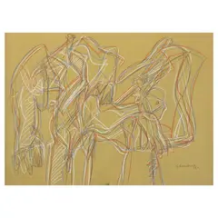 Gilberto Aceves Navarro, Untitled, Pastel sobre papel