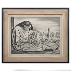 La espina by Raúl Anguiano, 1959, Litografía 4 / 150, sold Feb 2026
