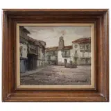 Atribuido A Miguel Carbonell, Villanueva de la Vera, Cáceres, Óleo sobre tela
