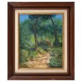 Los pinos crecen chueco por el calor by Jaime Gómez del Payán, Óleo sobre tela, sold Feb 2026