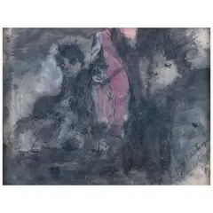 Francisco Corzas, Untitled, Tinta y acuarela sobre papel