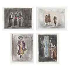 Leonora Carrington, The Dybbuk, 1974, Litografías 81 / 100