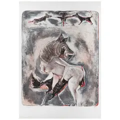 El pico largo by Francisco Toledo, Litografía 40 / 45, sold Jan 2026