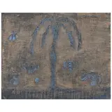 Sergio Hernández, Sin título, 2000, Mixta sobre madera