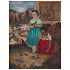 Horacio Rentería, Untitled, Óleo sobre tela