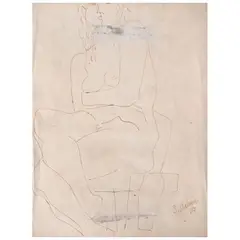 Santos Balmori, Untitled, Tinta sobre papel
