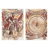 Carmen Parra, Cúpula del Museo de Santo Domingo y Sin título, de la carpeta Conservación de nuestro patrimonio histórico, Serigrafías 101 / 200