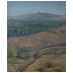 Feliciano Peña, Untitled, Óleo sobre masonite