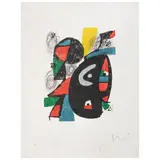 Joan Miró, XII, de la carpeta La Mélodie Acide