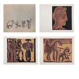 Pablo Picasso, Grabados al linóleo, 1963, Grabados al linóleo 254 / 520