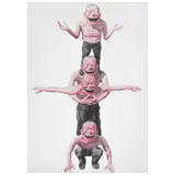 Yue Minjun, Sin título (Smile-ism No. 2): One Smile Elevates Us All, 2006, Litografía offset 21 / 45