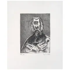 Tintoretto by Vlady Kibalchich Russakov, Grabado al aguafuerte y punta seca 48 / 150, sold Dec 2025