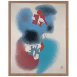 Carlos Mérida, Sin título, de la carpeta Cielos Lumínicos, 1979, 1941, Serigrafía 56 / 100