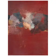 Nunik Sauret, Yantra, Mixta sobre madera