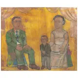 Armando Romero, La verdadera historia, 2002, Óleo sobre tela