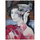 Froylan Ojeda, Untitled, Óleo sobre tela sobre masonite