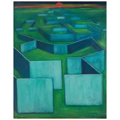 Laberinto XIII by Feliciano Béjar, Óleo sobre tela, offered Dec 2025