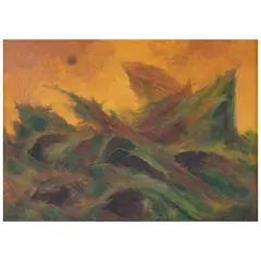 Pequeño paisaje by Guillermo Meza Álvarez, 1960, Óleo sobre tela, offered Dec 2025