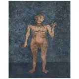Rufino Tamayo, Hombre en ocre, Serigrafía P de A 26 / 30