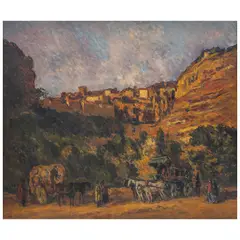 Cuenca, España by Arturo Souto, Óleo sobre tela, offered Dec 2025