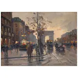 Édouard Cortès, Untitled, Óleo sobre tela