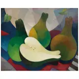 Julián Díaz Valverde "dival", Peras verdes, 2002, Óleo sobre tela