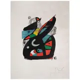 Joan Miró, XIII, de la carpeta La Mélodie Acide