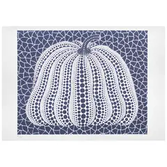 Yayoi Kusama, Pumpkin (Blue), 2011, Litografía offset 25 / 200