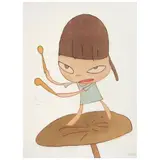 Yoshitomo Nara, Marching on butterbur leaf