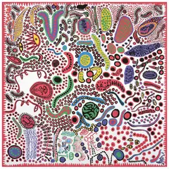 Yayoi Kusama, Endless life of people, 2010, Litografía offset sin número de tiraje