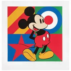 Peter Blake, Disney (Red Nose Day), 2019, Serigrafía 152 / 250