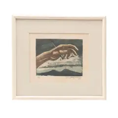 Raúl Anguiano, Untitled, Grabado al aguafuerte P / A