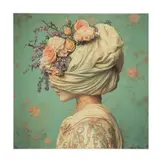 Antonia Beauvoir, Blooming Elegance, 2020, Serigrafía offset 4 / 15