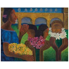 Rodolfo Morales, Untitled, Óleo sobre tela
