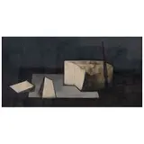 Antonio Rodríguez Luna, El queso, Óleo sobre tela