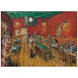 Javier Vázquez "jazzamoart", Las noches de Van Gogh, Óleo sobre tela
