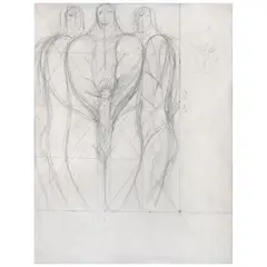 Untitled by Ricardo Martínez, Lápiz de grafito sobre papel, offered Nov 2025