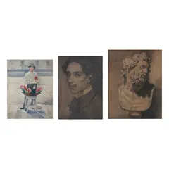 Luis G. Serrano, a) No. 12, 1931, Acuarela sobre papel