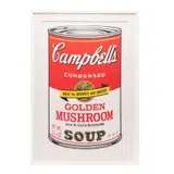 Andy Warhol, II.62: Campbell´s Soup II, Golden Mushroom Soup, Serigrafía