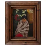 Fidel García, Untitled, Óleo sobre tela
