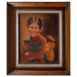 Fidel García, Untitled, Óleo sobre tela
