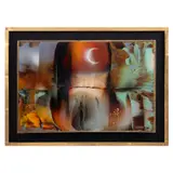 Leonardo Nierman, Espejismo, Acrílico sobre masonite