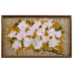 Jesús Reyes Ferreira "chucho Reyes", Sin título, ca. 1960, Acrílico y textil sobre papel de china