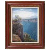 Jesús Orozco, Vistas de Barranca, Óleo sobre tela